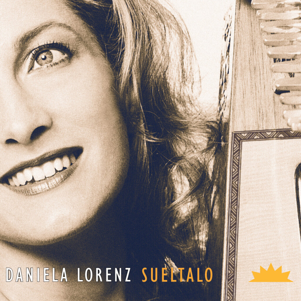 Album Cover Sueltalo, Daniela Lorenz, Lateinamerikanische Harfe, Harfe aus Paraguay